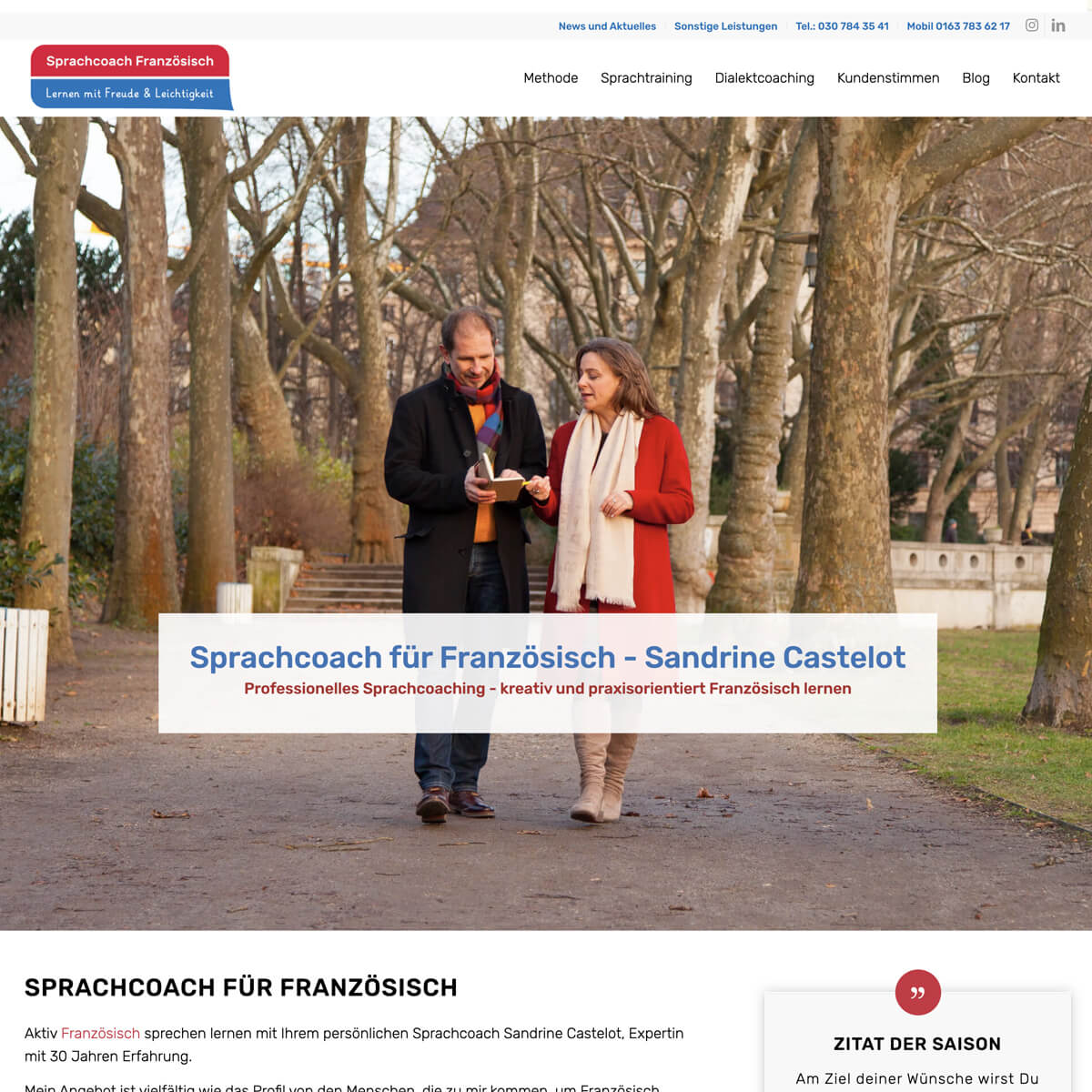 Sprachcoach-Franzoesisch